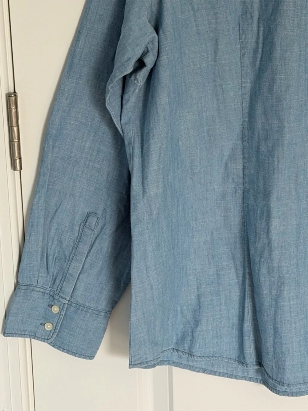 NEW J. Crew Light Chambray Signature Fit Button-Down Shirt plus 2X 39751